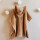 Jollein Badeponcho Pets mit Ohren | 75x75 cm