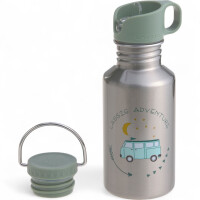 Lässig Edelstahl Kinder Trinkflasche - 500 ml...