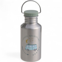 Lässig Edelstahl Kinder Trinkflasche - 500 ml...
