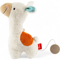 Sigikid Mini-Spieluhr „Lama“ – Melodie „Brahms Wiegenlied“, weich & waschbar
