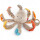 Sigikid Baby-Spieluhr „Oktopus“Melodie „Pirates of the Caribbean“, weich & waschbar