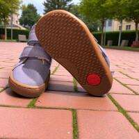 Pololo Barfuß-Halbschuh | Klettverschluss