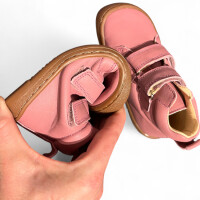 Pololo Barfuß-Halbschuh | Klettverschluss Rosé 22
