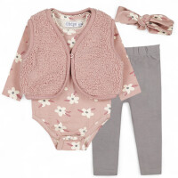 Dirkje Mädchen Baby Set Little Flower