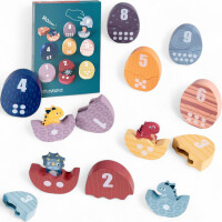Topbright Montessori Dinosaurier-Eier-Spiel