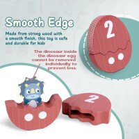 Topbright Montessori Dinosaurier-Eier-Spiel