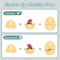 Topbright Montessori Dinosaurier-Eier-Spiel