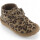 Victoria Barfuß-Stiefelette Leopard | Klettverschluss