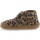 Victoria Barfuß-Stiefelette Leopard | Klettverschluss