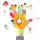 Fehn Spielhandschuh Safari – Fingerpuppen-Handschuh mit Affe & Elefant