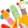 Fehn Spielhandschuh Safari – Fingerpuppen-Handschuh mit Affe & Elefant