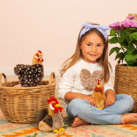 Hermann Teddy Hahn 17 cm