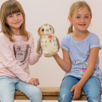 Hermann Teddy Eule beige 20 cm