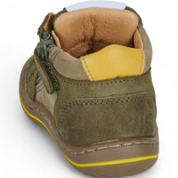 GBB FLEXOO SPORT FLEX Lederschuhe Laufanfänger | schmale Zehenbox