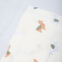 Pippi Mulltücher Musselin 65x65 cm 3er Pack Bio-Baumwolle mit Motiven