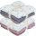 Pippi Mulltücher Musselin 65x65 cm 3er Pack Bio-Baumwolle mit Motiven