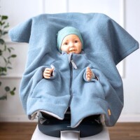 Kikkifax Wollwalk Ponchos Pure Mint