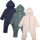 Pure Pure Baby- und Kinder-Overall aus Bio-Merinowolle Fleece GOTS