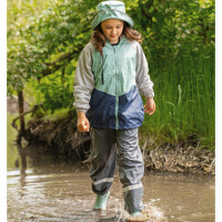 Playshoes Gummistiefel Halbschaft „Wald“ gefüttert