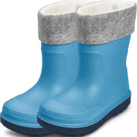 Playshoes Gummistiefel breite Regenstiefel gefüttert