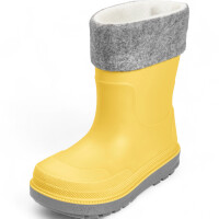Playshoes Gummistiefel breite Regenstiefel gefüttert