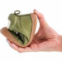 Pololo Barfuß Halbschuh gefüttert / Klettverschluss