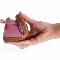 POLOLO Barfuß-Halbschuh Winter gefüttert / Schnürschuh.