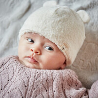 Maximo Baby-Mütze Teddyfell und kleinen Öhrchen...