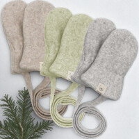 Maximo Baby-Fausthandschuhe Fleece ohne Daumen | GOTS