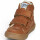 GBB DIEGGO Leder-Halbschuh Wollfutter, Klettverschluss| schmal- mittel Zehenbox