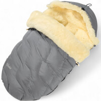 Fellhof Lammfell-Fußsack WINTERBERG – 100 %...