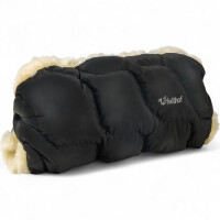 Fellhof Kinderwagen-Handwärmer WINTERBERG Merino-Lammfell, wind- & wasserabweisend, Reflexstreifen