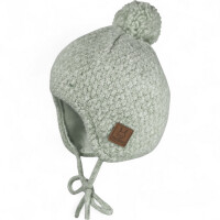 MAXIMO Baby-Mütze Warm mit Struktur & Pompon