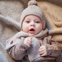 MAXIMO Baby-Steckschal - kuschelweich