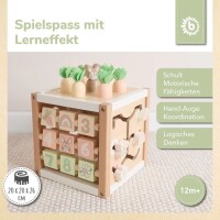 bieco Motorikwürfel Hase Fine FSC® Holz