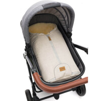 Fillikid Winterfußsack Pamir Echtfell - passend für Babywanne