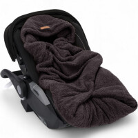Fillikid Einschlagdecke Dinara – Winterfußsack Gr. 0 für Babyschale
