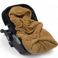 Fillikid Einschlagdecke Dinara – Winterfußsack Gr. 0 für Babyschale
