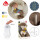 Fehn Nachtlicht Otter Theo – Kuscheltier mit Schlummerlicht & Glow-in-the-dark (0+ Monate)