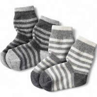 Fellhof Alpaka Wollsocken Kinder – 2er Pack