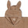 Jollein Badeponcho / Kapuzenhandtuch Frottee mit Öhrchen, 75 × 75 cm