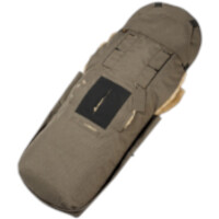 Fellhof ALPAKA Fußsack – warmer Premium-Kinderwagen-Fußsack aus Alpakafell (braun)