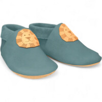 NENS Kinderpuschen Löwen-Motiv IVN-zertifiziertem...