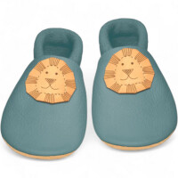 NENS Kinderpuschen Löwen-Motiv IVN-zertifiziertem...