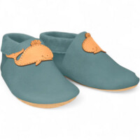 NENS Kinderpuschen Wal-Motiv IVN-zertifiziertem...