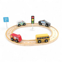 JADORE METRO CITY SET &ndash; Holzeisenbahn Grand Tube,...