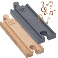 Hape Musikschienen-Set &ndash; 2-teiliges Sound-Gleis (ab...