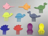 Pieksi & Griffel Pieksi Snack-Piekser 10er Set | wiederverwendbar