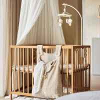 Jollein Baby-Mobile Elephant Tales &ndash; Holz-Mobile...