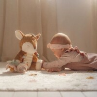 Little Dutch Aktivitäten-Kuscheltier – Fuchs Forest Friends Blau oder Hirsch Fairy Garden Rosa Hirsch Fairy Garden